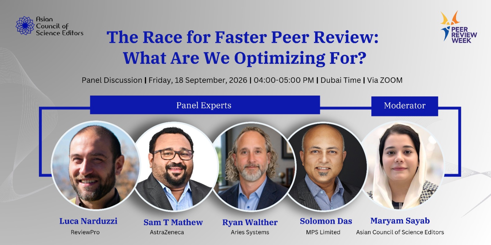 The Race for Faster Peer Review What are We Optimizing For?